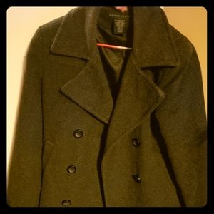 Peacoat, barely used, excellent condition. Classy,